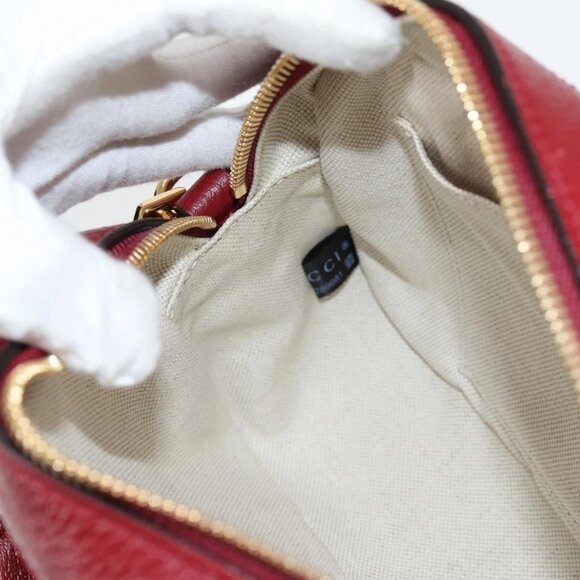 GUCCI Micro GG Supreme Doraemon Collaboration Bag PVC Beige 574886 Auth 137235M - Picture 12 of 16